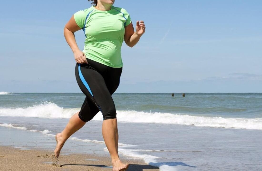 Vježba trčanja za gubitak trbuha i nogu