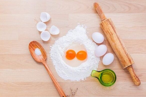 Priprema jela za dijetu s jajima koja uklanja višak kilograma