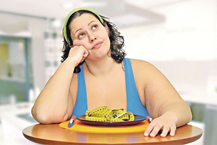 žena s viškom kilograma može smršaviti bez dijete