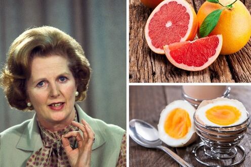 Margaret Thatcher i Maggi Diet Foods